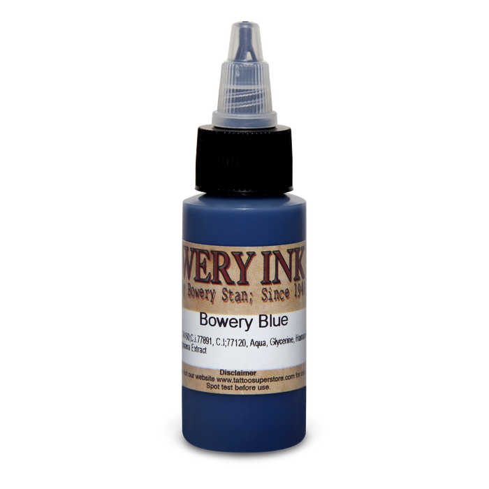 Intenze Bowery Ink Blue by Bowery Stan Moskowitz