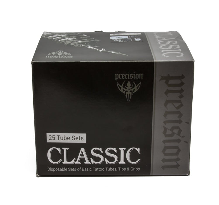 Classic Tube & Grip Sets - 1" Black Disposable Grip - Box of 25 - PrimalAttitude.com - 4