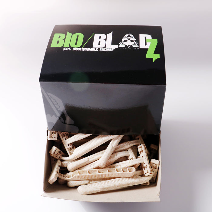 BIOBLADZ by Primal Attitude - 100% Bio-Degradable Razors