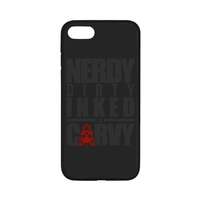 NERDY Black - iPhone 7 Case 4.7”