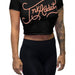 Freestyle Women's Crop Top Heather Grey/Black or Coral/Black & Black/Coral - PrimalAttitude.com - 3