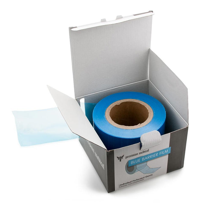 Barrier Film Blue in Dispenser Box - No Cross Contamination - Price Per Roll