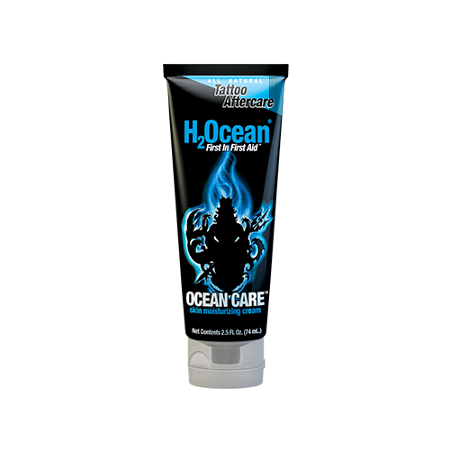 Horiyoshi Tattoo Kit – 2 Pack – 1.7oz Blue Green Foam Soap & 2.5oz Ocean Care Cream
