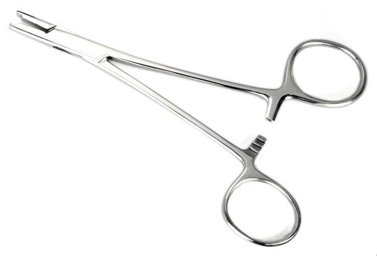 MicroDermal Surface Anchor ABSOLUTE BEST Forceps 5" long with 2mm Jaws - PrimalAttitude.com - 2