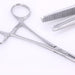 FLAT NOSE Hemostat Tool Designed by Shawn O'Hare for Dermal Anchor Insertion - PrimalAttitude.com - 1