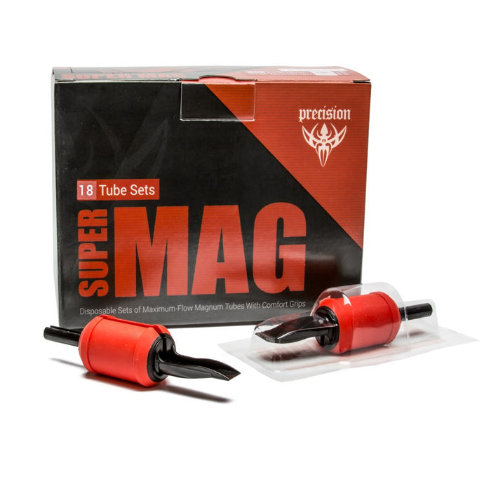 Super Mag Tube & Grip Sets – 1” Magnum Disposable Grips – Box of 18 - PrimalAttitude.com - 1
