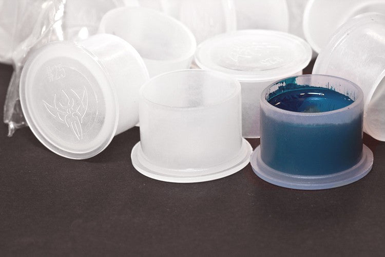 250 Ink Cups Size # 25 (Large) for Tattoo Ink - PrimalAttitude.com - 3